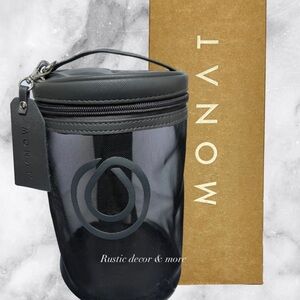 Monat Mesh Travel Bag - Black